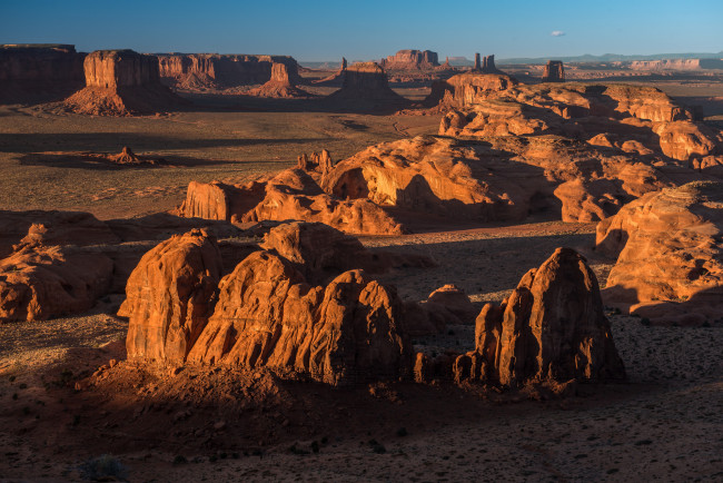 Обои картинки фото природа, горы, скалы, вечер