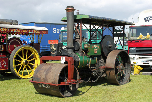 Обои картинки фото техника, катки, паровой, каток