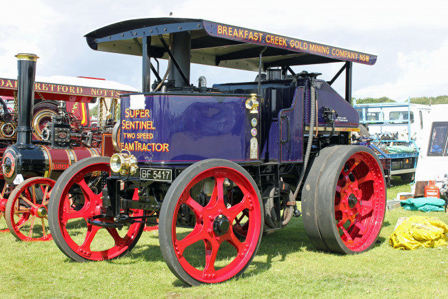 Обои картинки фото техника, тракторы, паровой, трактор