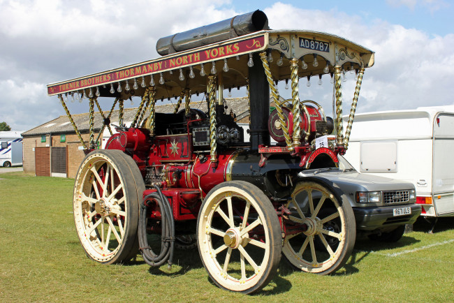 Обои картинки фото техника, тракторы, паровой, трактор