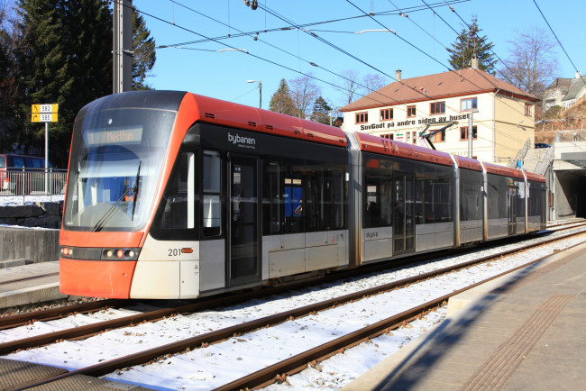 Обои картинки фото техника, трамваи, транспорт, рельсы, трамвай