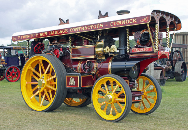 Обои картинки фото техника, тракторы, трактор, паровой