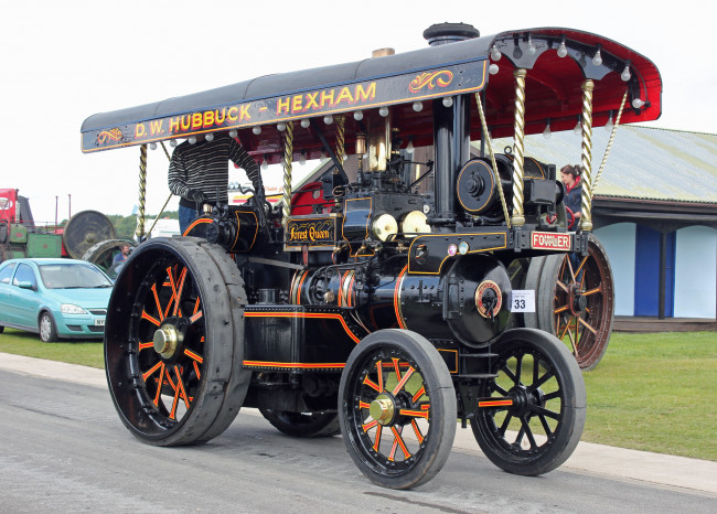 Обои картинки фото техника, тракторы, трактор, паровой