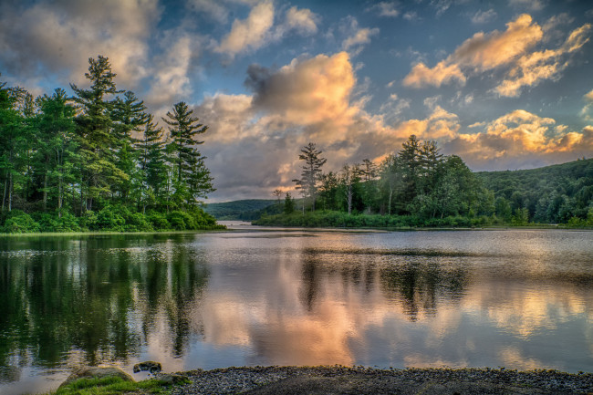 Обои картинки фото природа, реки, озера, река, лес