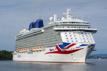 Картинка britannia корабли лайнеры круиз лайнер