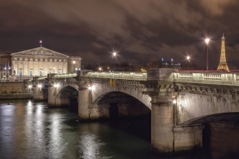 Картинка города -+мосты простор