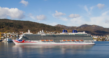 Картинка britannia корабли лайнеры круиз лайнер