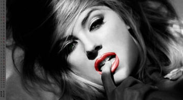 Картинка календари девушки взгляд макияж лицо