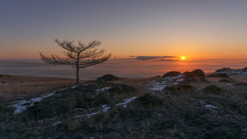 Картинка природа восходы закаты простор