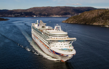 Картинка azura корабли лайнеры круиз лайнер