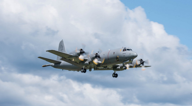 Обои картинки фото lockheed p-3c orion, авиация, боевые самолёты, ввс
