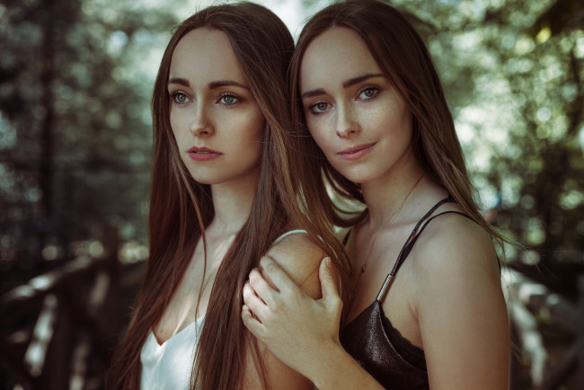 Обои картинки фото девушка, девушки, -unsort , группа девушек, модель