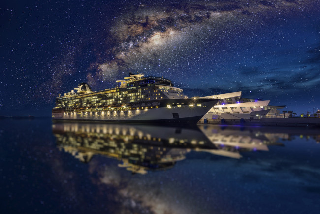 Обои картинки фото корабли, лайнеры, круиз, лайнер