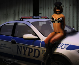 Картинка 3д+графика фантазия+ fantasy фон взгляд девушка