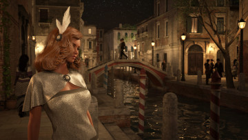 Картинка 3д+графика люди+ people фон взгляд девушка