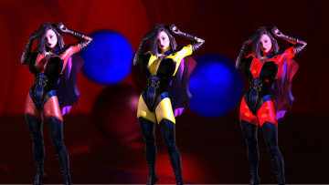 Картинка 3д+графика люди+ people фон взгляд девушки