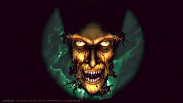 Картинка календари фэнтези 2019 существо calendar взгляд лицо