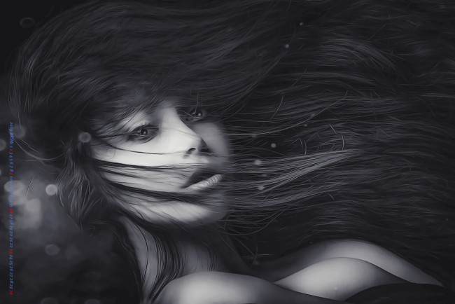 Обои картинки фото календари, компьютерный дизайн, calendar, 2019, лицо, женщина, взгляд, девушка