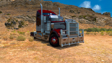 обоя kenworth w900, автомобили, kenworth, w900, крутой, грузовик, монстр, на, колёсах, кеша