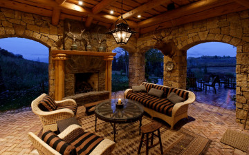 Картинка интерьер веранды +террасы +балконы терраса