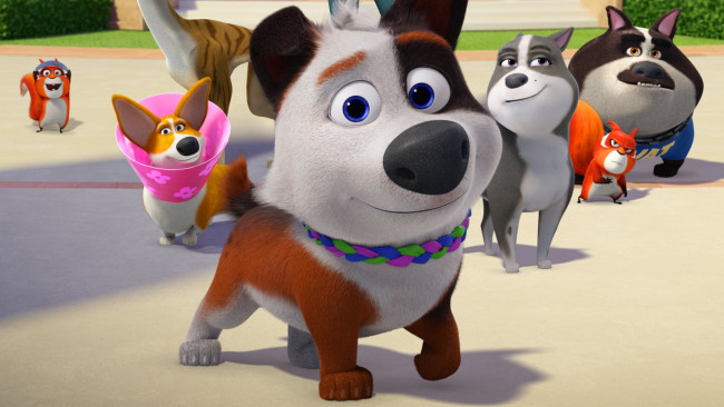 Обои картинки фото trouble , 2019, мультфильмы, -unknown , разное, королевские, каникулы, мультфильм, канада, сша, каймановы, острова