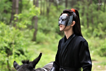 Картинка кино+фильмы the+untamed вэй усянь маска ослик