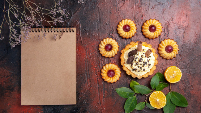 Обои картинки фото еда, пирожные,  кексы,  печенье, печенье