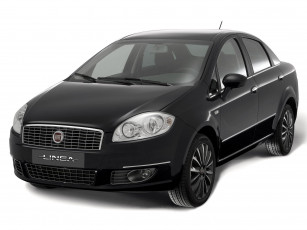 Картинка fiat+linea автомобили fiat черный