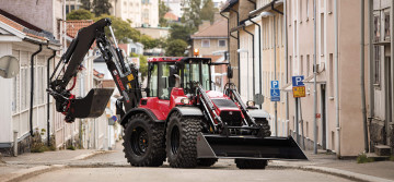 Картинка техника фронтальные+погрузчики huddig