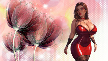 Картинка рисованное люди нейросети графика нейроарт ai art нейронные сети рисунки нейро искусство фон девушка