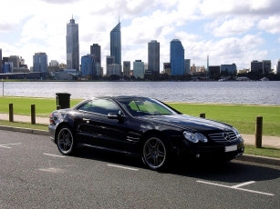 Картинка amg mercedes benz sl65 автомобили