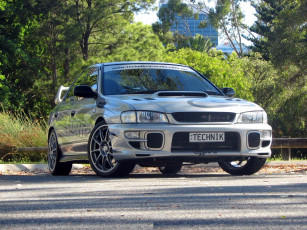 Картинка subaru impreza wrx автомобили