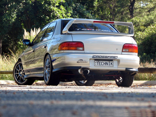 Обои картинки фото subaru, impreza, wrx, автомобили