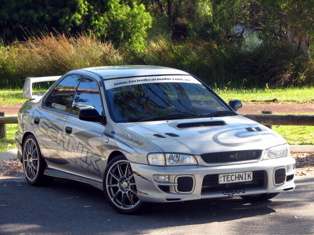 Обои картинки фото subaru, impreza, wrx, автомобили