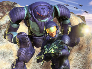 Картинка видео игры planetside