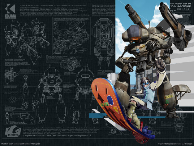 Обои картинки фото видео, игры, phantom, crash