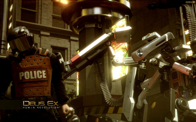 Обои картинки фото deus, ex, human, revolution, видео, игры