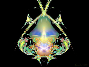 Картинка 3д графика abstract абстракции абстракция