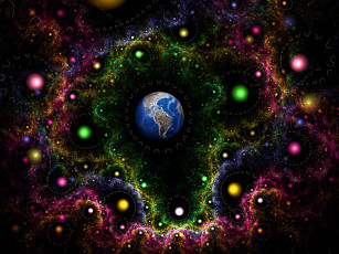 Картинка 3д графика fractal фракталы фрактал