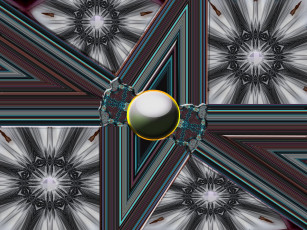 Картинка 3д графика fractal фракталы фрактал