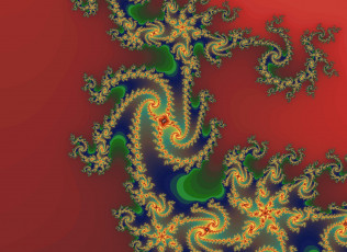 Картинка 3д графика fractal фракталы фрактал