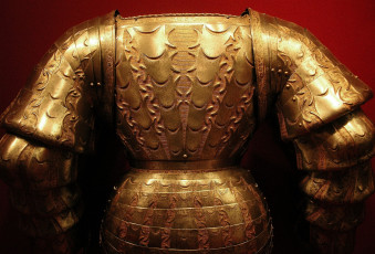 обоя оружие, доспехи, чеканка, спина