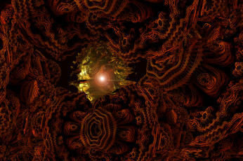 Картинка 3д графика fractal фракталы фрактал