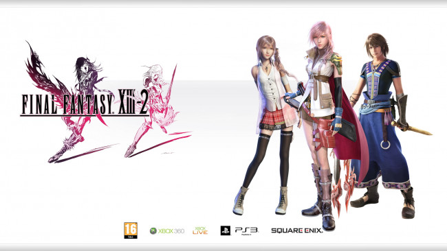Обои картинки фото видео, игры, final, fantasy, xiii, девушки