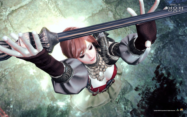 Обои картинки фото видео, игры, vindictus, девушка