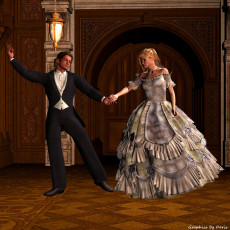 Картинка 3д графика people люди мужчина женщина