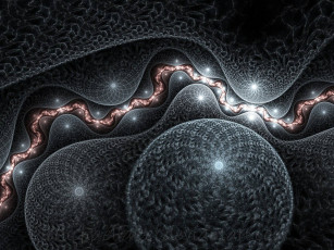 Картинка 3д графика fractal фракталы