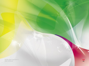 обоя компьютеры, adobe