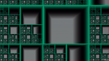 Картинка 3д графика fractal фракталы узор цвета фрактал полки