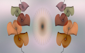 Картинка 3д графика fractal фракталы узор фон цвета